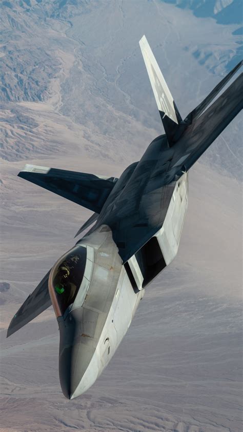 Military Lockheed Martin F-22 Raptor, Warplane, Aircraft, Jet Fighter ...