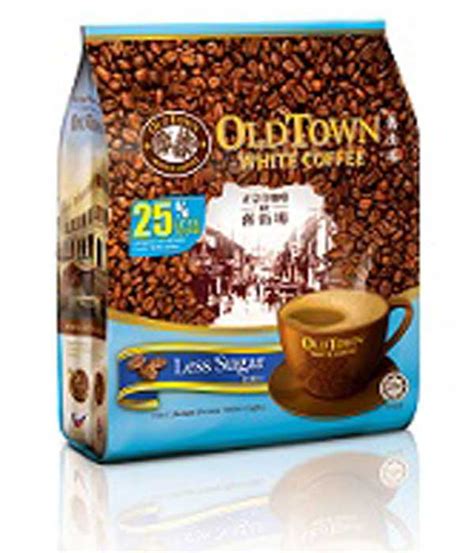 OLDTOWN White Coffee - 3-in-1 Less Sugar - White Coffee Market Malaysia