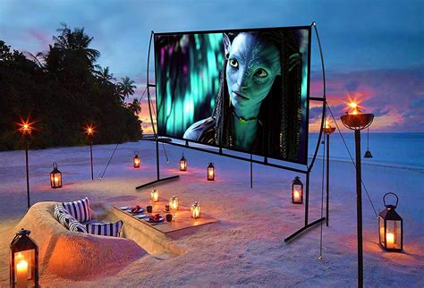 Top 10 Best Outdoor Projector Screens in 2021 Reviews | Guide