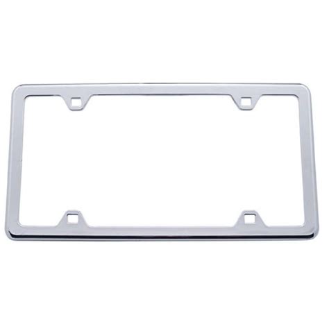 Chrome Plastic License Frame | License Plate Frames