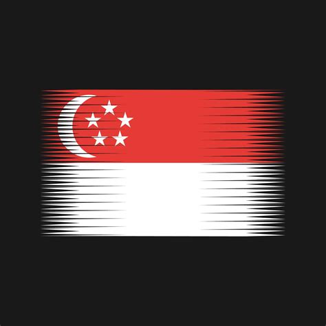 Singapore Flag Vector. National Flag 11452825 Vector Art at Vecteezy