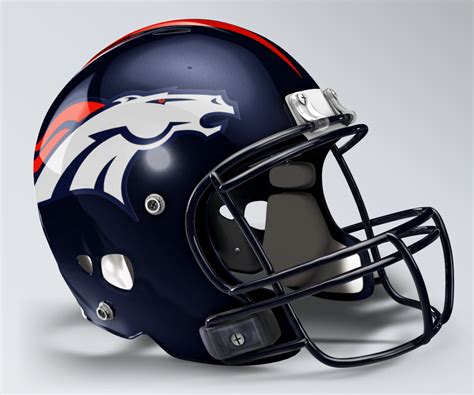 Denver Broncos Helmet (With images) | Football helmets, Broncos helmet ...