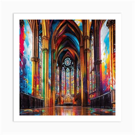 St Peter'S Cathedral 1 Art Print by Noctarius - Fy