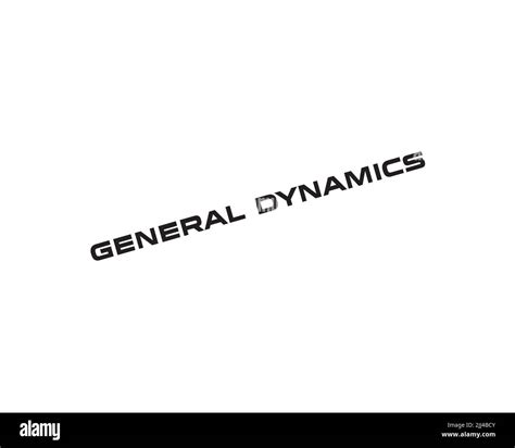 General Dynamics, gedrehtes Logo, Weisser Hintergrund Stock Photo - Alamy