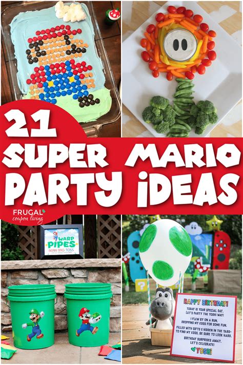 How to Throw an Adorable Super Mario Party on a Budget