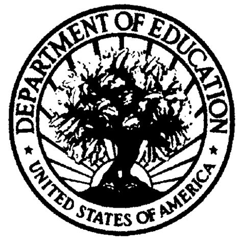 Department Of Education Logo Black And White