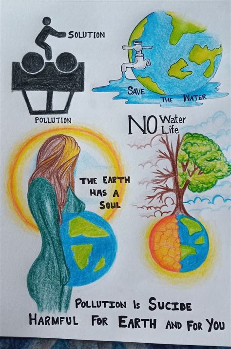 Poster On Save Water From Pollution