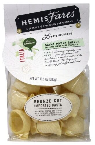 HemisFares™ Lumaconi Giant Pasta Shells, 10.5 oz - Kroger