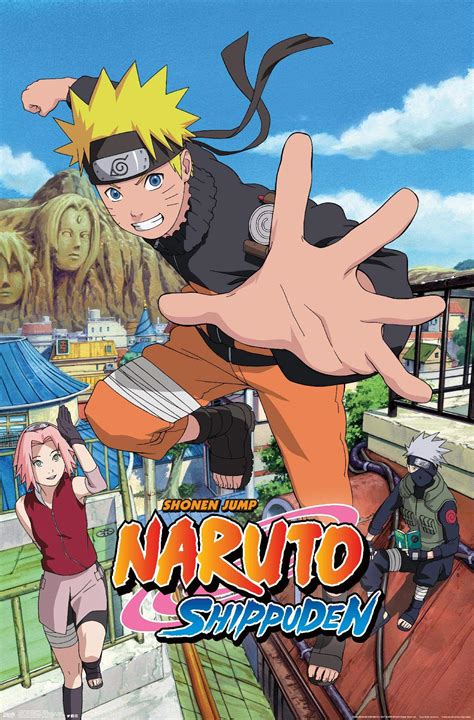 Buy Trends International Naruto Shippuden - Jump Wall , 22.375" x 34", Unframed Version Online ...