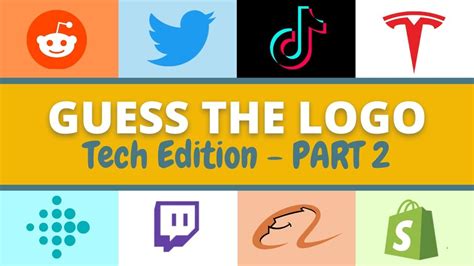 Guess the Tech Logo Quiz Challenge | PART 2 - YouTube