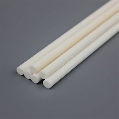 Alumina Ceramic Round Rod - 3X Ceramic Parts