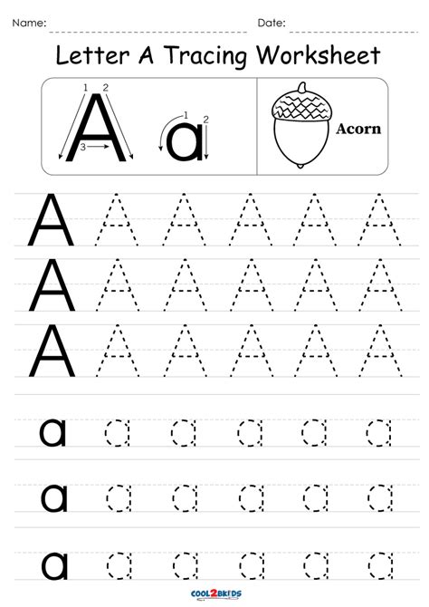 Printable Tracing Letters Worksheets for Kids | Fun Alphabet Practice