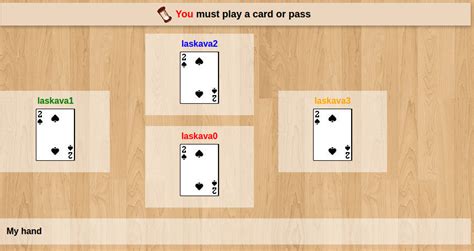 Tutorial hearts • Board Game Arena