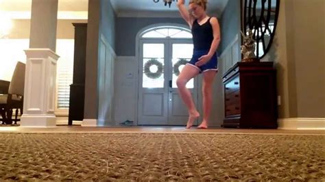 Chandelier By Sia Dance I learned in Contemporary!! - YouTube