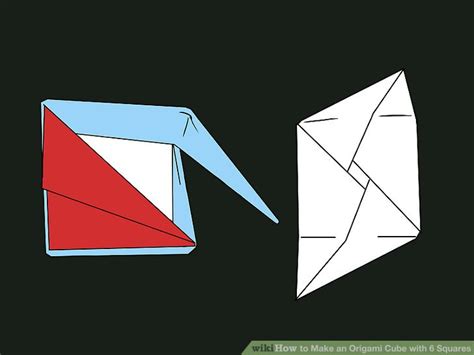 How to Make an Origami Cube with 6 Squares (with Pictures)