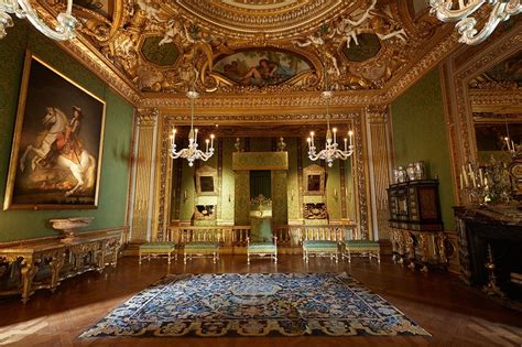 Chambre du roi (C) Guillaume Crochez. Château de Vaux-le-Vicomte,France.Architect:Louis Le Vau ...