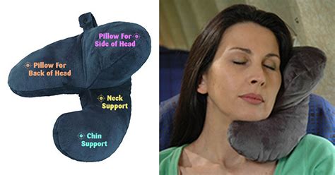 J-Pillow Travel Pillow: How To Sleep Comfortably Sitting Up