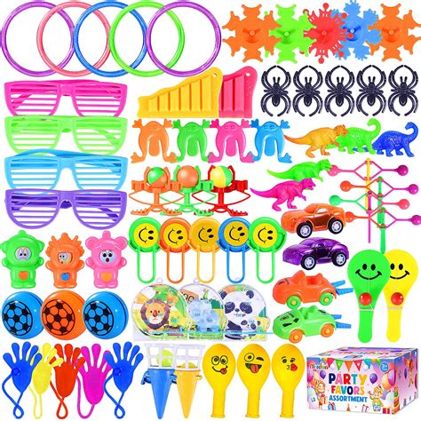 Buy Max Fun Party Toys Assortment for Kids Party Treasure Chest Prizes Box Birthday Party School ...