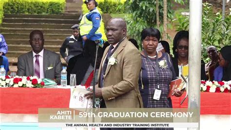 AHITI Kabete 59th Graduation Ceremony - YouTube