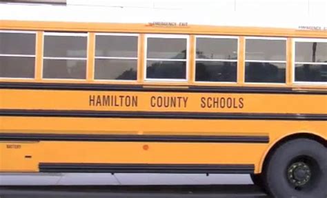 School bus involved in hit-and-run accident, the third accident involving a Hamilton County ...