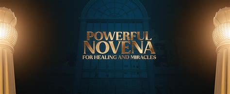 Powerful Novena for Healing and Miracles - UCKG HelpCentre