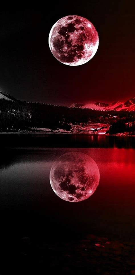 Red moon, Red Moon Phone HD phone wallpaper | Pxfuel