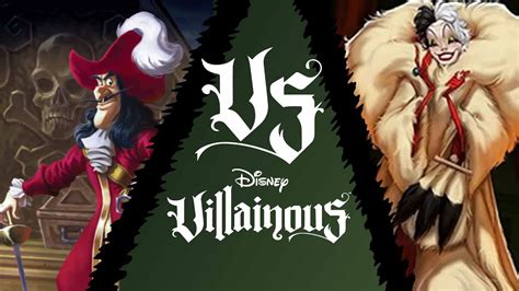 Disney Villainous: Captain Hook vs Cruella - YouTube