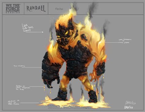 Randall game concept art and character design https://w on Behance