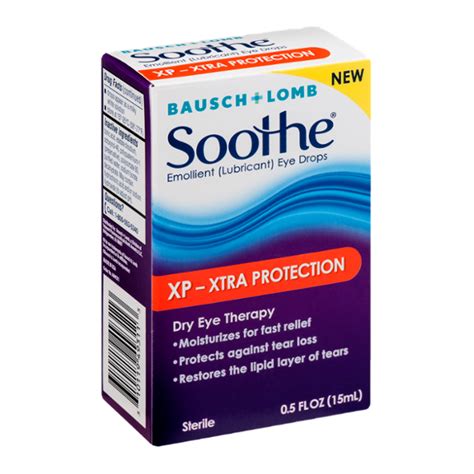 Bausch + Lomb Soothe Eye Drops XP - Xtra Protection Dry Eye Therapy Reviews 2020