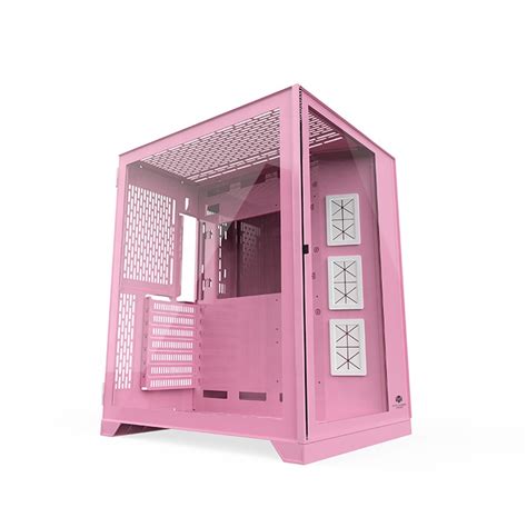 Pink Color M-atx Tempered Glass Gaming Chasis Pc Case Computer Case - Buy Pink Computer Case ...