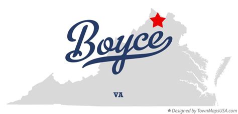 Map of Boyce, VA, Virginia