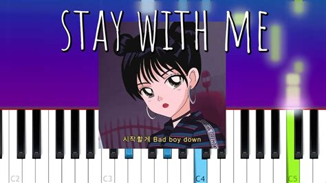 1nonly, Miki - Stay With Me (Piano Tutorial) - YouTube