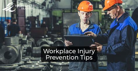 Workplace Injury Prevention Strategies | High Speed Training