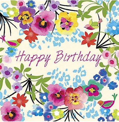 Pin on Birthday | Happy birthday greetings, Happy birthday floral, Happy birthday cards