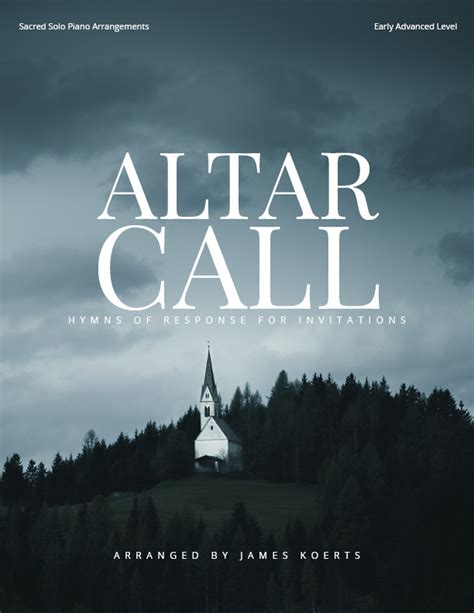 Altar Call – invitation piano collection – Koerts Music