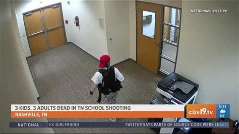 Surveillance video released from deadly Nashville school shooting ...