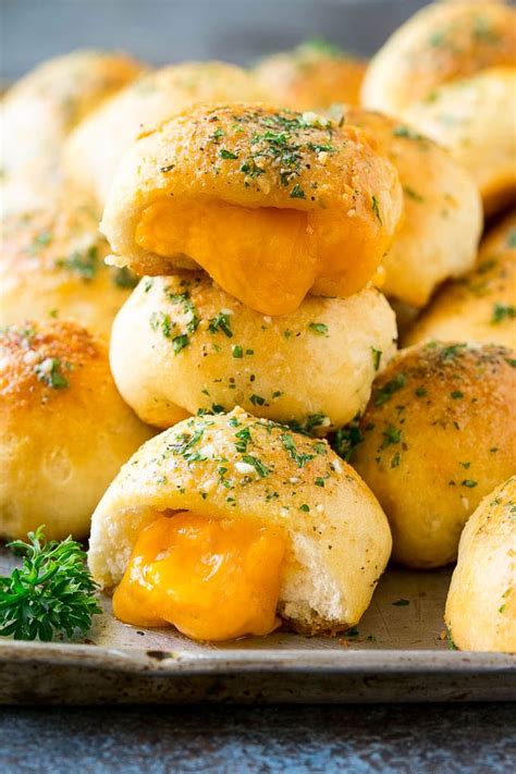 Cheese Bombs with Garlic Butter - Dinner at the Zoo