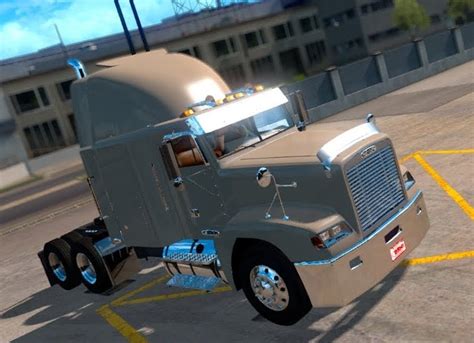 ats: Freightliner FLD 120 Flat Top 1.34.x v 1.0 Trucks Mod für American Truck Simulator