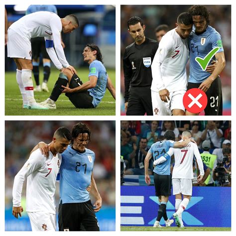 Cavani Number Printed Upside Down in Uruguay vs Portugal 2018 World Cup Clash - Footy Headlines