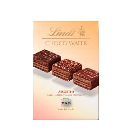 Comprare Lindt Choco Wafer Assorted - Cibo USA