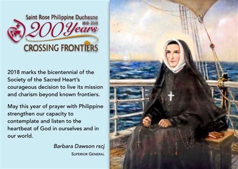 Letter for the Feast of Philippine Duchesne | RSCJ.org