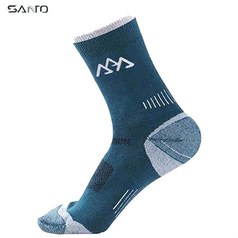 SANTO Wool Socks Thicken Breathable Warming Outdoor Cycling Socks Comfortable Cycling Sock MTB ...