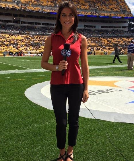 Jenny-Dell-Hot-CBS-Football-NFL-Sideline-Reporter-Will-Middlebrooks-Red-Sox-Brunette | America's ...