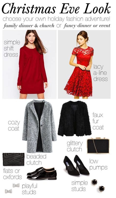 Fashion Friday: Two Christmas Eve Outfits - Whatever Bright Things ...