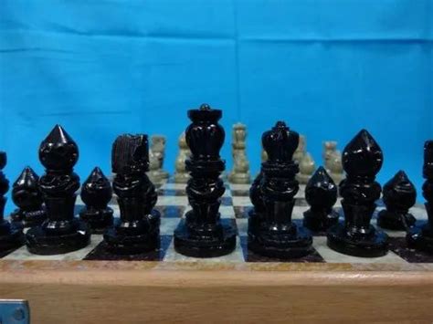 Handmade Soapstone Chess Set, Rs 300 /piece, Jagdamba Marble ...