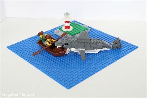 LEGO Shark Building Instructions - Frugal Fun For Boys and Girls