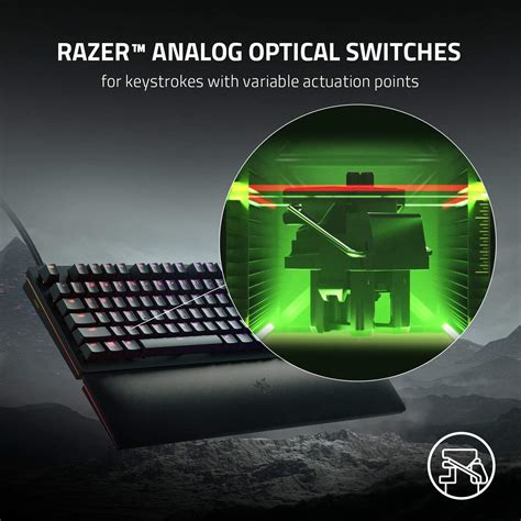 Razer Huntsman V2 Analog - Premium Gaming Keyboard with Analog Optical ...