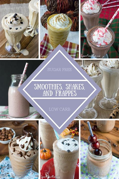 20 Low Carb Sugar-Free Smoothies, Shakes & Frappes!