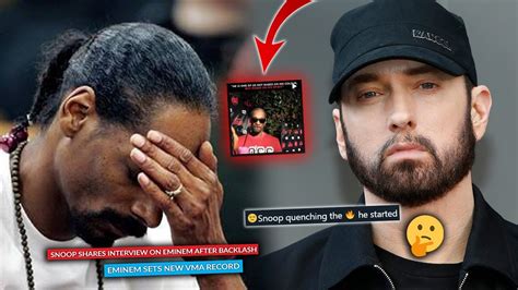 Snoop Dogg Shares Post About Eminem After Blowback From Latest ...