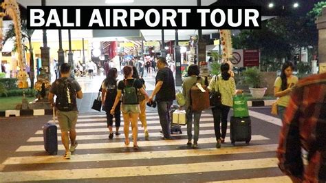 BALI Airport Arrival Complete Tour | Bali Ngurah Rai International Airport, Denpasar Indonesia ...